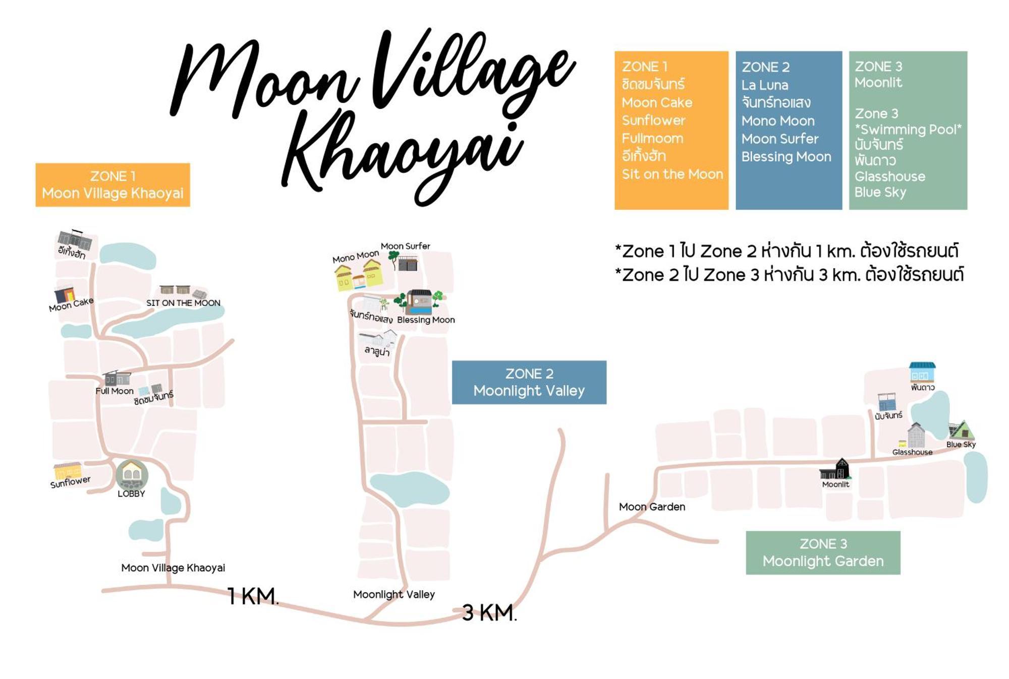Moon Village Khaoyai Holiday Home Pong Talong Eksteriør billede